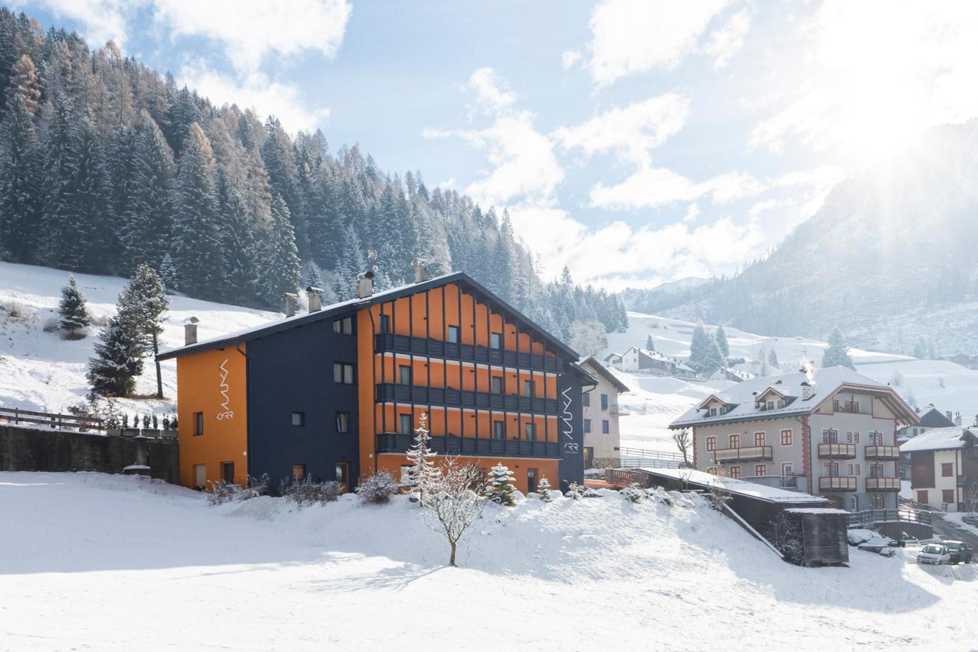 Hotel Kyrr Smart Mountain Retreat Moena Exterior foto